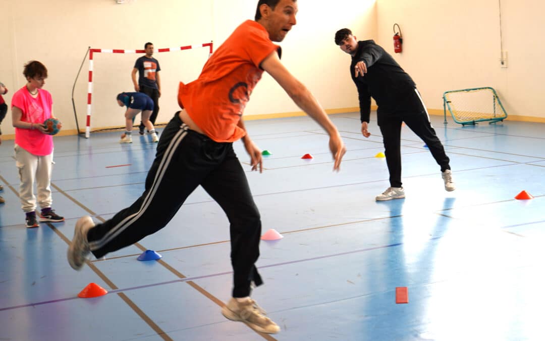 Deuxième intervention handball au CH Esquriol