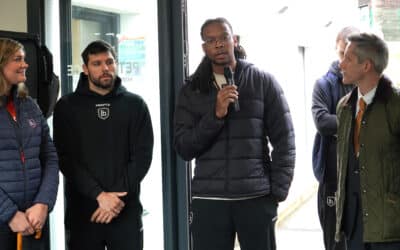 Inauguration du City Stade Pédopsychiatrique