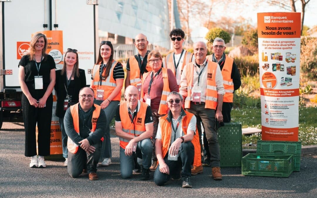 Collecte avec la Banque Alimentaire et la Fondation de la SNCF